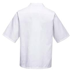 Portwest Bakers Shirt Short Sleeve White