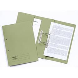 Guildhall 38mm Transfer Spring File Foolscap Green PK25
