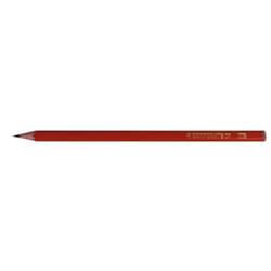ValueX HB Pencils Hexagonal-Shaped Red Barrel (Pack 12)