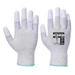 Portwest Antistatic PU Fingertip Glove - Antistatic PU Fingertip Glove