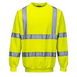 Portwest Hi-Vis Sweatshirt Yellow