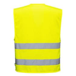 Portwest MeshAir Hi-Vis 2 Band Vest Yellow