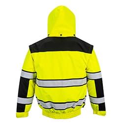 Portwest Hi-Vis Classic Bomber Yellow/Black