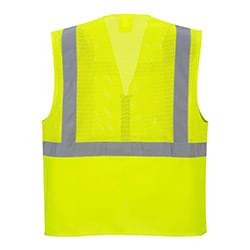 Portwest Madrid Executive Mesh Vest Yellow