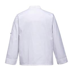 Portwest Cross Over Chef Jacket White