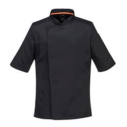 Portwest MeshAir Pro Jacket  Short Sleeves Black
