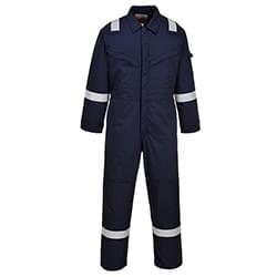 Portwest Padded Antistatic Coverall Navy