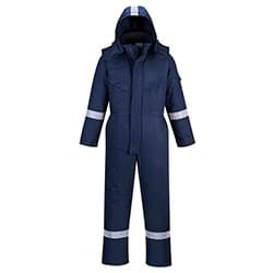 Portwest Flame ResistantWinter Coverall Navy
