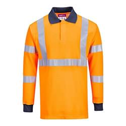 Portwest Modaflame Hi-Vis Polo Shirt - Modaflame Hi-Vis Polo Shirt