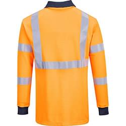 Portwest Modaflame Hi-Vis Polo Shirt Orange