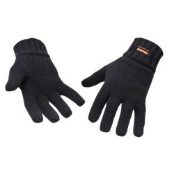 Portwest Knit Glove Insulatex Lined Black - Insulatex Knit Glove