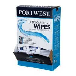 Portwest Lens Cleaning Towelettes - Lens Cleaning Towelettes