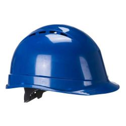 Portwest Arrow Safety Helmet   Royal Blue - Arrow Safety Helmet