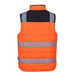 Portwest PW3 Hi-Vis Bodywarmer Orange/Black