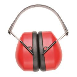 Portwest Super Ear Protector Red - Super Ear Muffs EN352