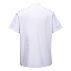 Portwest Pilot Shirt Short Sleeve White