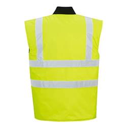 Portwest Hi-Vis Bodywarmer Yellow