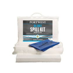 Portwest Oil Only Spill Kit 20L  (Pk6) White - Oil Only Spill Kit 20L  (Pk6)