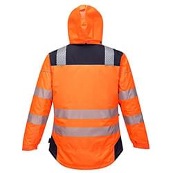 Portwest PW3 Hi-Vis Winter Jacket Orange