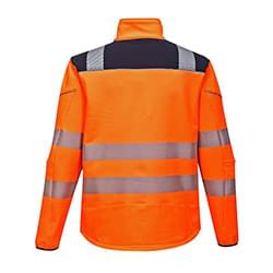 Portwest PW3 Hi-Vis Softshell Jacket Orange