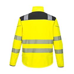 Portwest PW3 Hi-Vis Softshell Jacket Yellow/Black