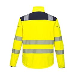 Portwest PW3 Hi-Vis Softshell Jacket Yellow