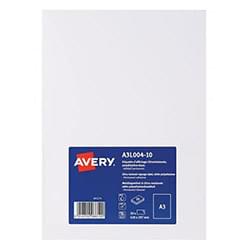 Avery A3L004-10 Permanent Display Labels A3 Permanent PK10