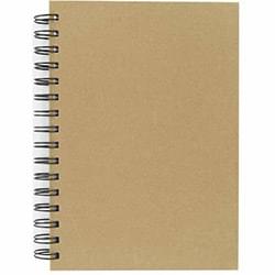 ValueX Wirebound Hard Cover Noteboook Recycled A5 160 Pages (Pack 5)