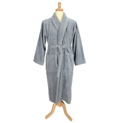 A & R Towels Artg Bath Robe With Shawl Collar - 