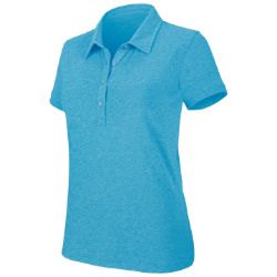 Kariban Women's Melange Short Sleeve Polo Shirt