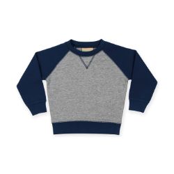 Larkwood Contrast Raglan Sweatshirt - 