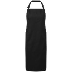 Premier Recycled Polyester And Cotton Bib Apron, Organic And Fairtrade Certified