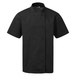 Premier Chefs Coolchecker Short Sleeve Jacket