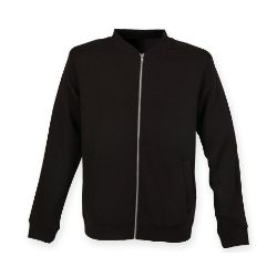 Sf Unisex Bomber Zip-Through Sweat