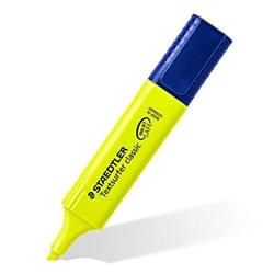 Staedtler Textsurfer Marker Fluorescent Yellow Pack 10