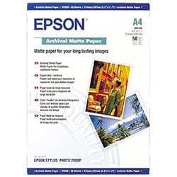 Epson C13S041342 Archival Matte Paper A4 50 Sheets