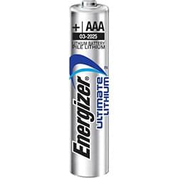 Energizer Ultrimate Lithium Battery AAA PK4 - 