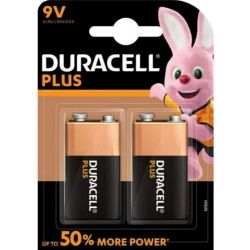 Duracell Plus 9V Battery PK2
