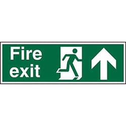 Fire Exit Up Sign - 