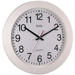 Acctim Controller Wall Clock 36.8cm White