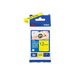 Brother TZE631S Black on Yellow Label Tape 12mmx4m - 