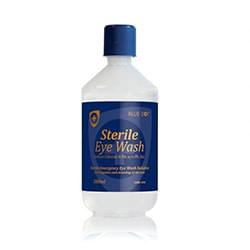 Blue Dot Eye Wash Solution 500ml Bottle - 