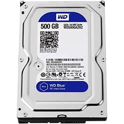 WD 500Gb Blue 64mb 3.5 Inch Desktop Internal Drive - 