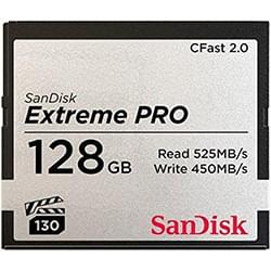 Sandisk 128GB Extreme Pro CFast 2.0 Memory Card - 
