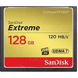 Sandisk CF Extreme 128GB CompactFlash - 