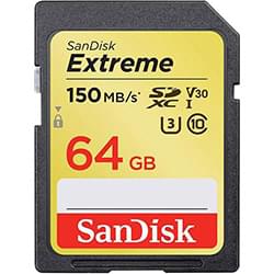 SanDisk 64GB Extreme Memory Card - 