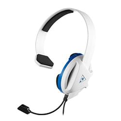 Recon Chat PS4 White and Blue Headset - 