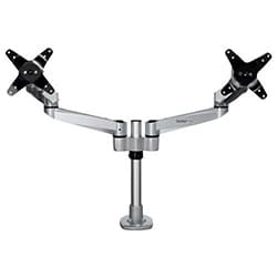 Up to 27in Dual Monitor Desk Arm Mount