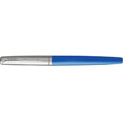 Parker Jotter Fountain Pen Blue Finish Blue and Black Ink