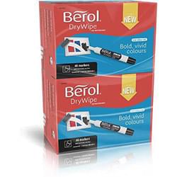 Berol Dry Wipe Whiteboard Marker Bullet 2mm Assorted OK96